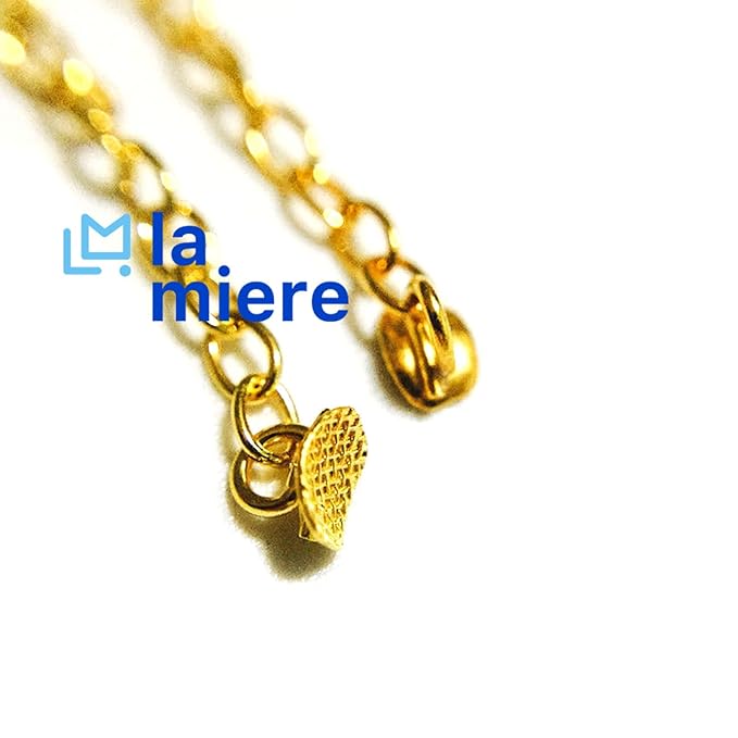 LA MIERE 2PCS Golden Traction Lingual Button Chain Dental Lingual Button Chains Orthodontics Materials, Direct Bond Eyelet Rectangular