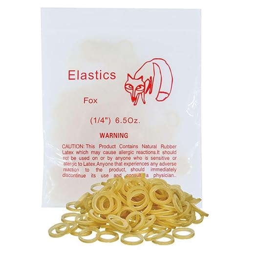 100 Pack Orthodontic Elastics Dental Rubber Bands Intraoral Elastic Bands