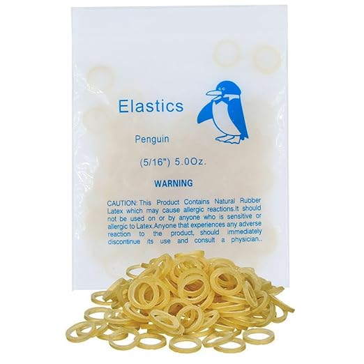 100 Pack Orthodontic Elastics Dental Rubber Bands Intraoral Elastic Bands