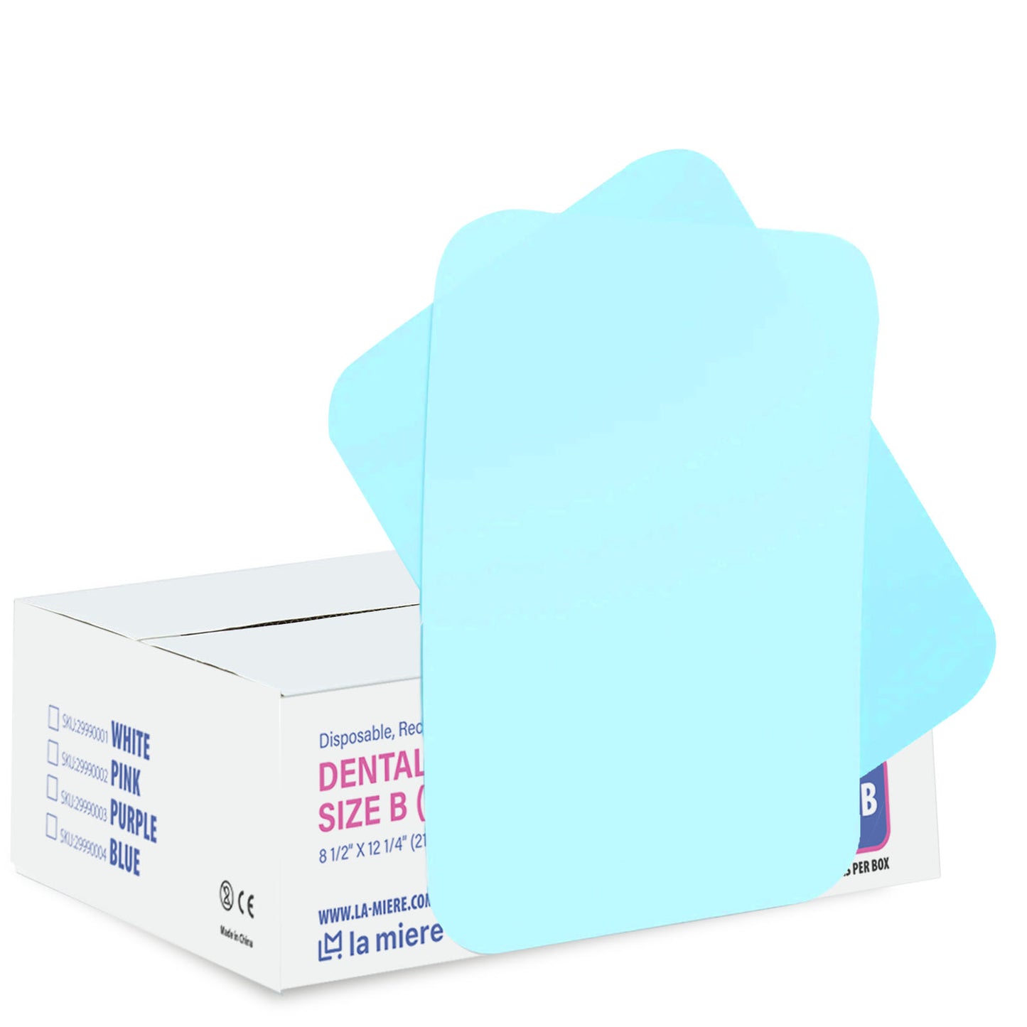 Disposable Tray Liners, Dental Tray Covers for Size B, Medical Tray Paper, Single Use Paper Sheets