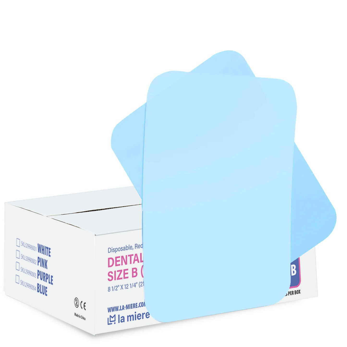 Disposable Tray Liners, Dental Tray Covers for Size B, Medical Tray Paper, Single Use Paper Sheets