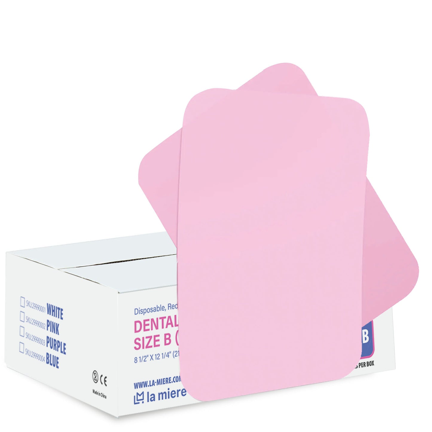 Disposable Tray Liners, Dental Tray Covers for Size B, Medical Tray Paper, Single Use Paper Sheets