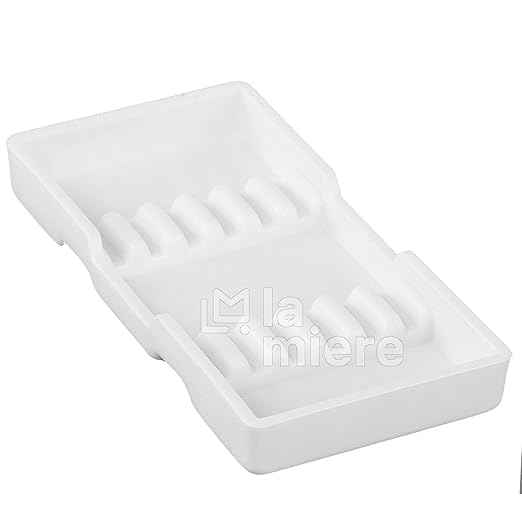 LA MIERE White Drawer Organizer Instrument Tray Holder Dental Drawer Organizer