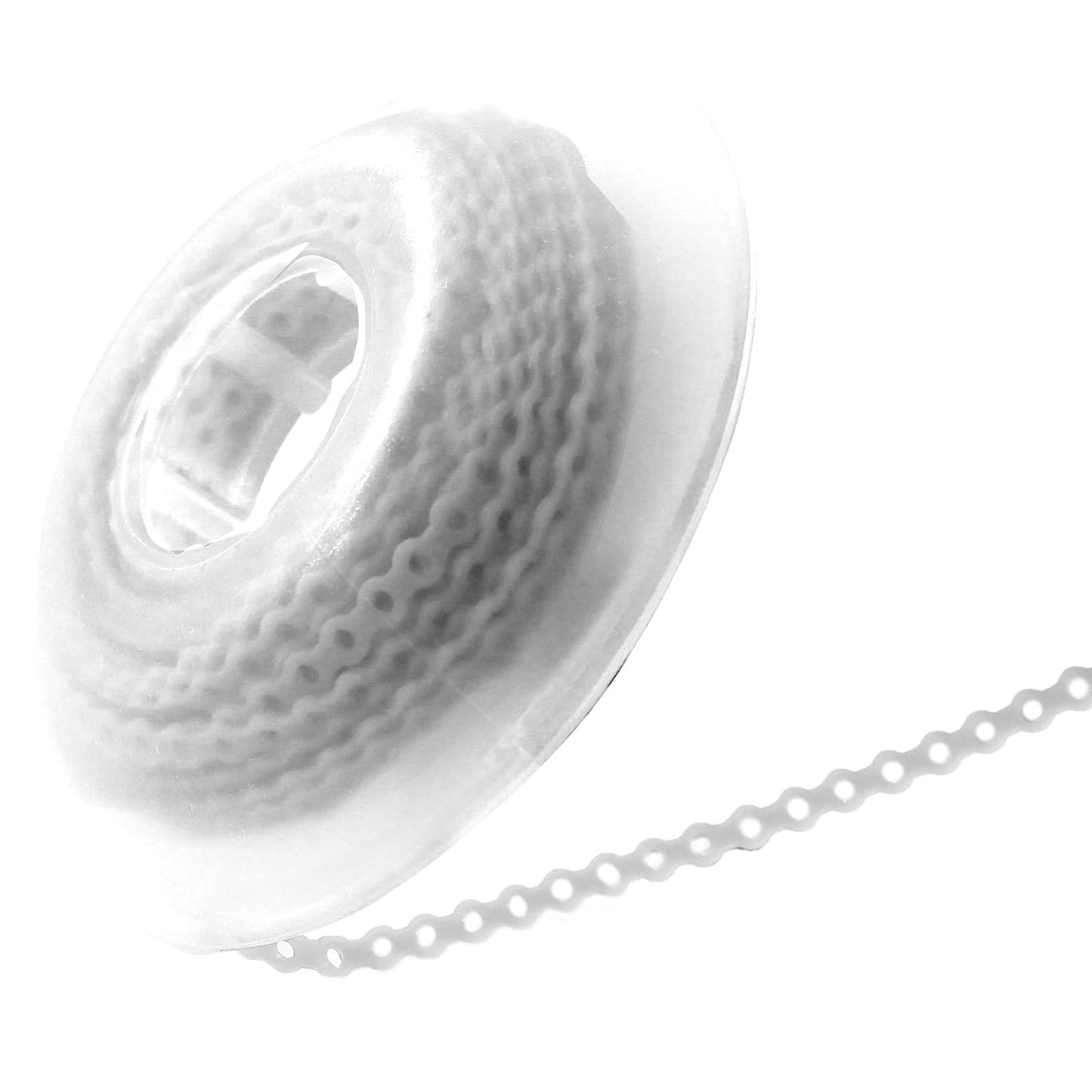 LA MIERE 1 Roll Orthodontic Rubber Chains, Braces Power Chains consisted force in closed, short, long 15'' spools