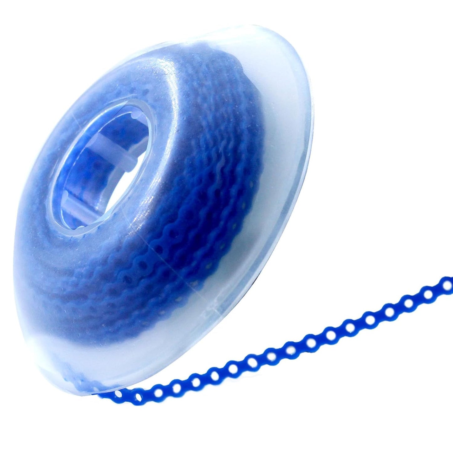 LA MIERE 1 Roll Orthodontic Rubber Chains, Braces Power Chains consisted force in closed, short, long 15'' spools