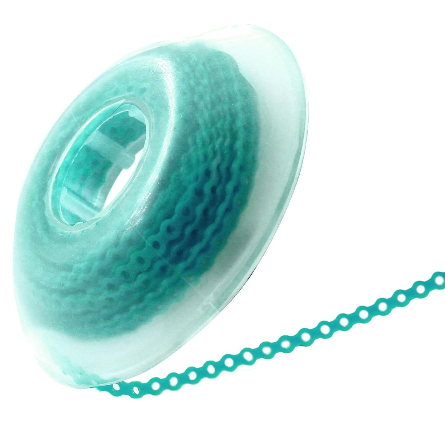 LA MIERE 1 Roll Orthodontic Rubber Chains, Braces Power Chains consisted force in closed, short, long 15'' spools