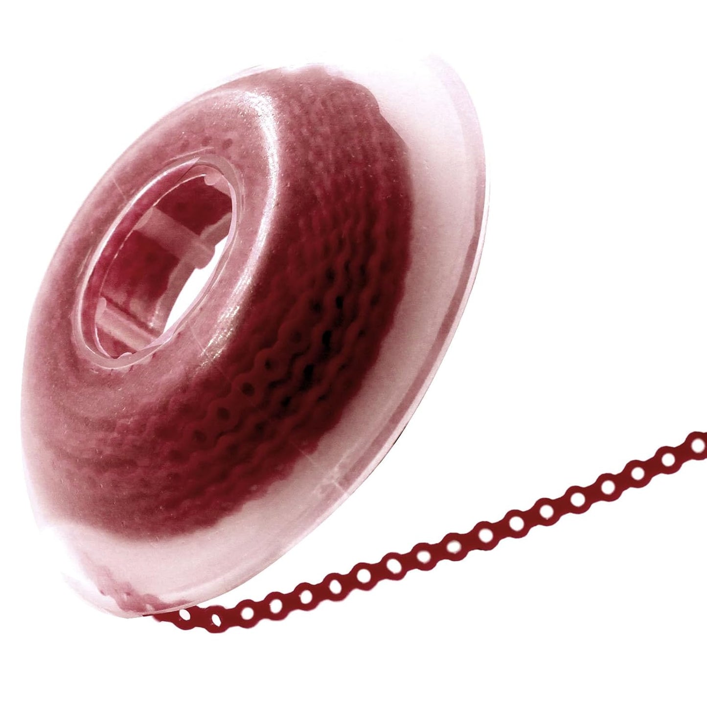 LA MIERE 1 Roll Orthodontic Rubber Chains, Braces Power Chains consisted force in closed, short, long 15'' spools