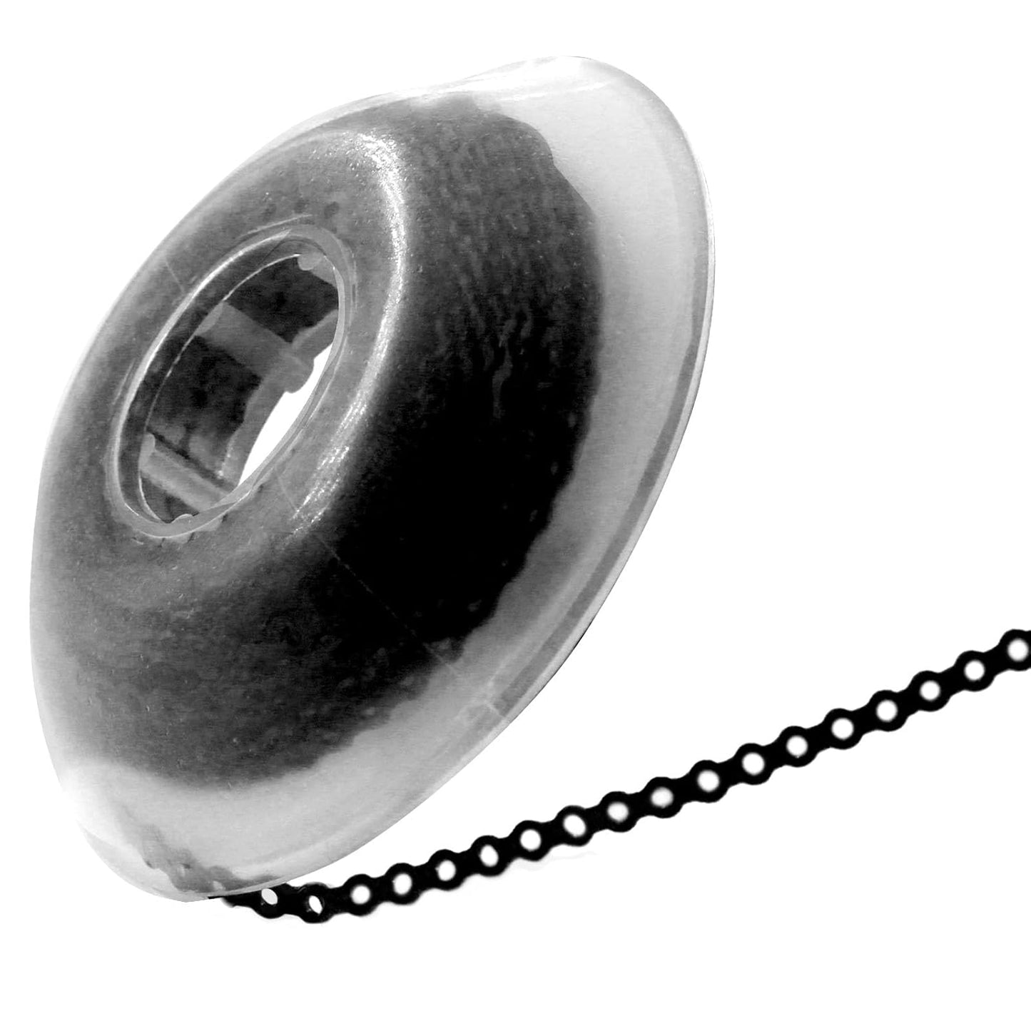 LA MIERE 1 Roll Orthodontic Rubber Chains, Braces Power Chains consisted force in closed, short, long 15'' spools