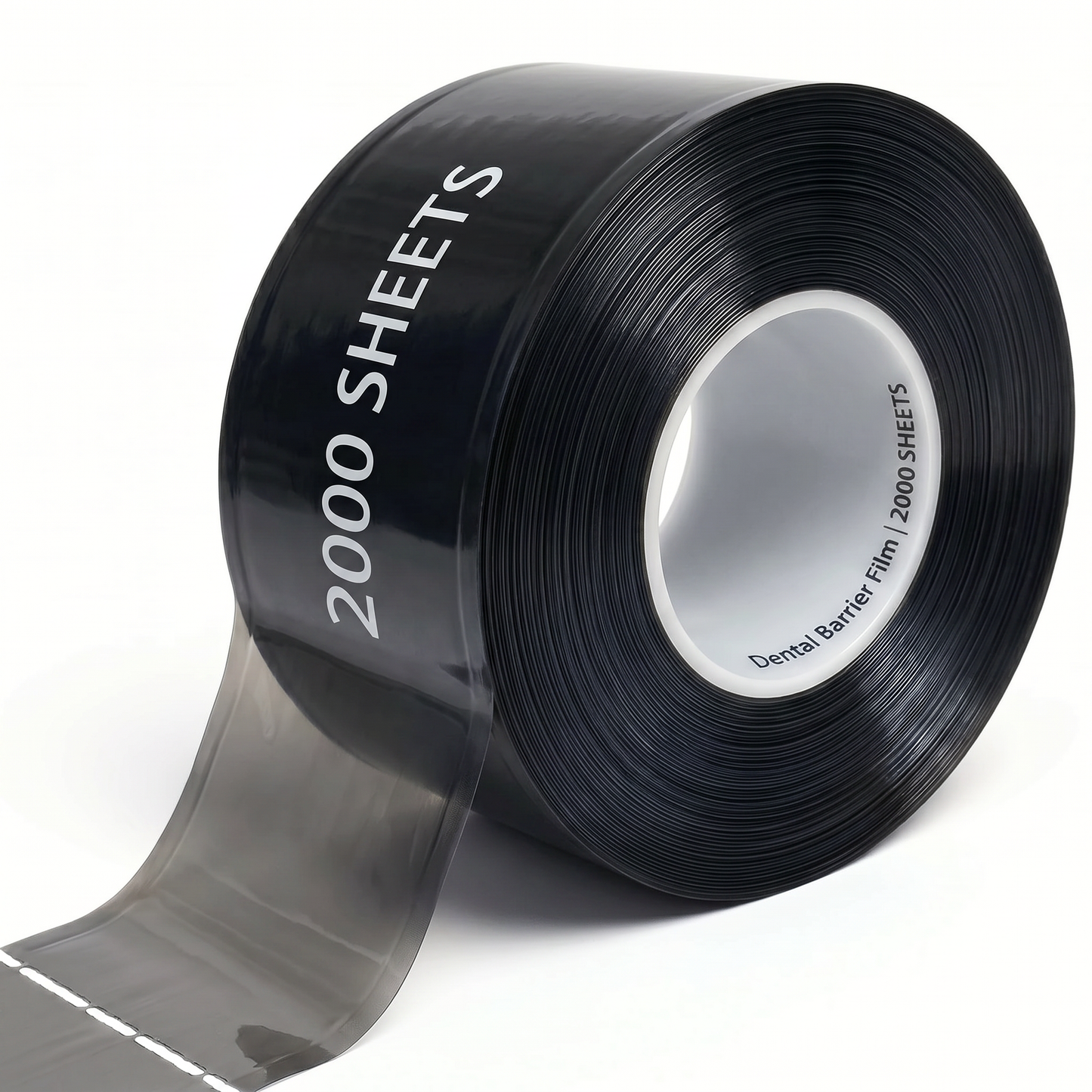2000 Sheets Blue Barrier Film with Adhesive Coating 4"x 6" Perforated Sheets Adhesive Barrier Film for Dental, Medical & Tattoo, Roll Only