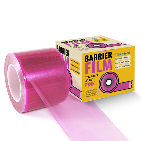 1200 Sheets Blue Barrier Film with Adhesive Coating 4"x 6" Perforated Sheets Adhesive Barrier Film for Dental, Medical & Tattoo