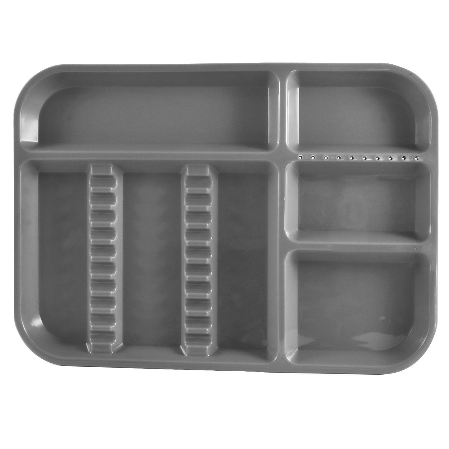 Dental Instrument Divided Tray, Autoclavable Divided Setup Tray, Divided Separate B-Lok Divided Tray, Size B (Ritter) - Plastic, 13-3/8" x 9-5/8" x 7/8"