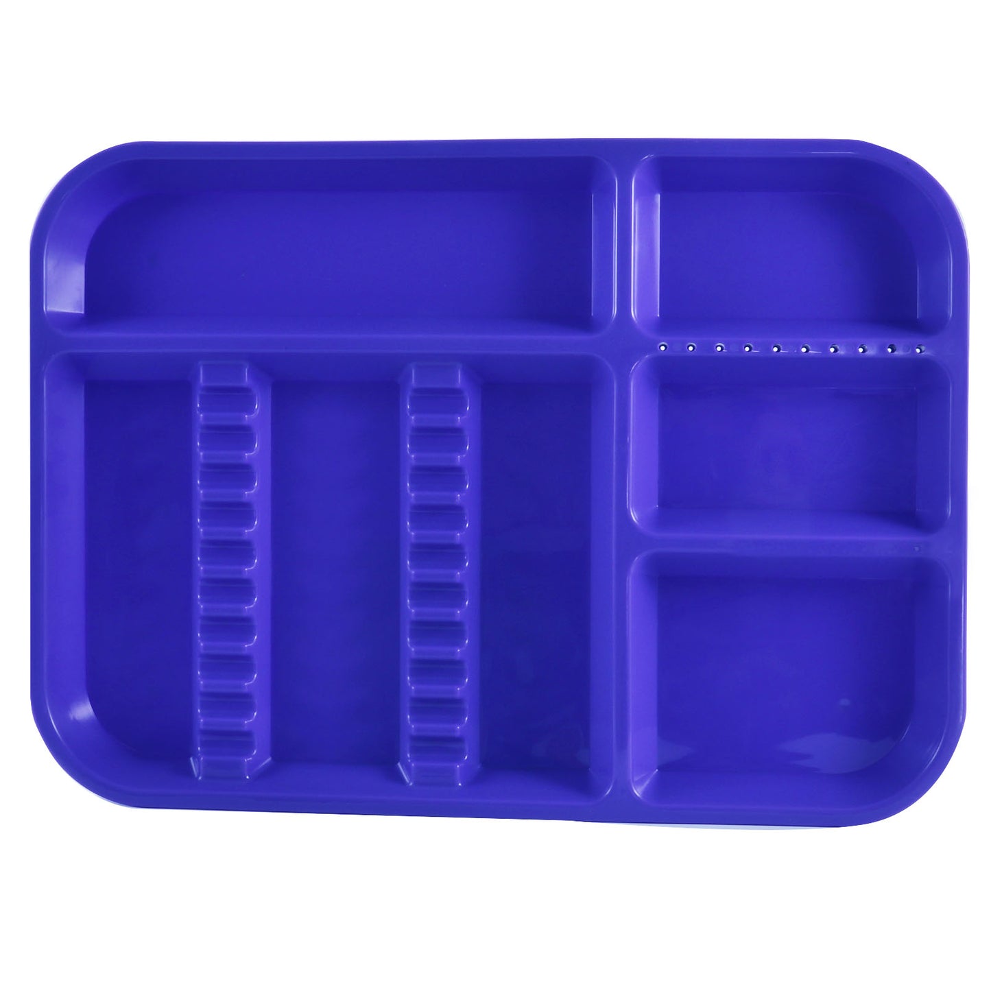 Dental Instrument Divided Tray, Autoclavable Divided Setup Tray, Divided Separate B-Lok Divided Tray, Size B (Ritter) - Plastic, 13-3/8" x 9-5/8" x 7/8"