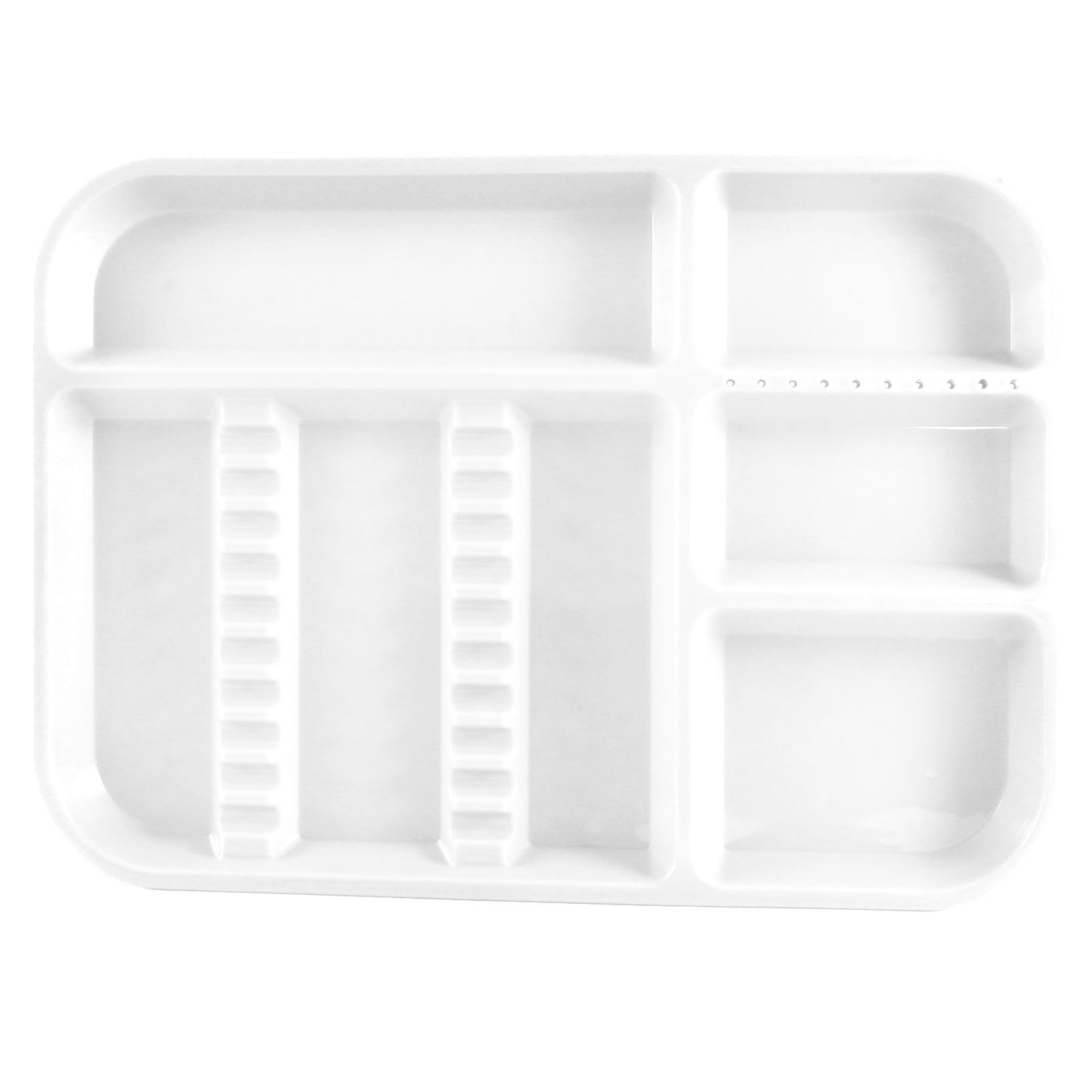 Dental Instrument Divided Tray, Autoclavable Divided Setup Tray, Divided Separate B-Lok Divided Tray, Size B (Ritter) - Plastic, 13-3/8" x 9-5/8" x 7/8"
