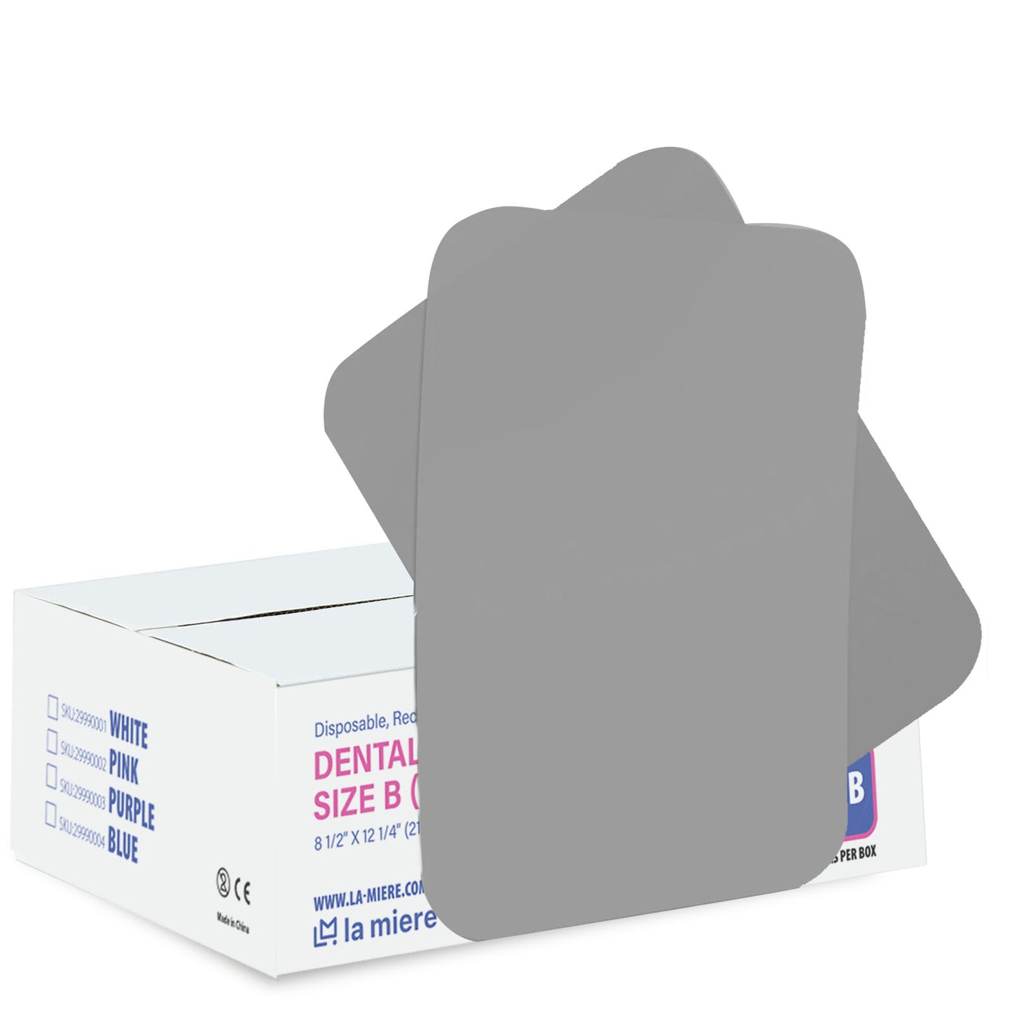 Disposable Tray Liners, Dental Tray Covers for Size B, Medical Tray Paper, Single Use Paper Sheets